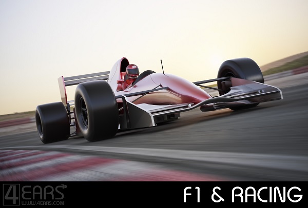 4EARS Oordoppen Formule 1 Oordopjes Autosport Gehoorbescherming tegen Lawaai Oorsuizen Tinnitus Motorsport Circuit Racen Autocross